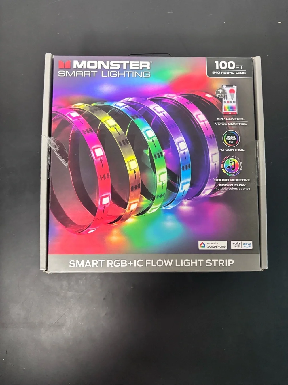 Smart RGB+IC Flow Light Strip - Multicolor